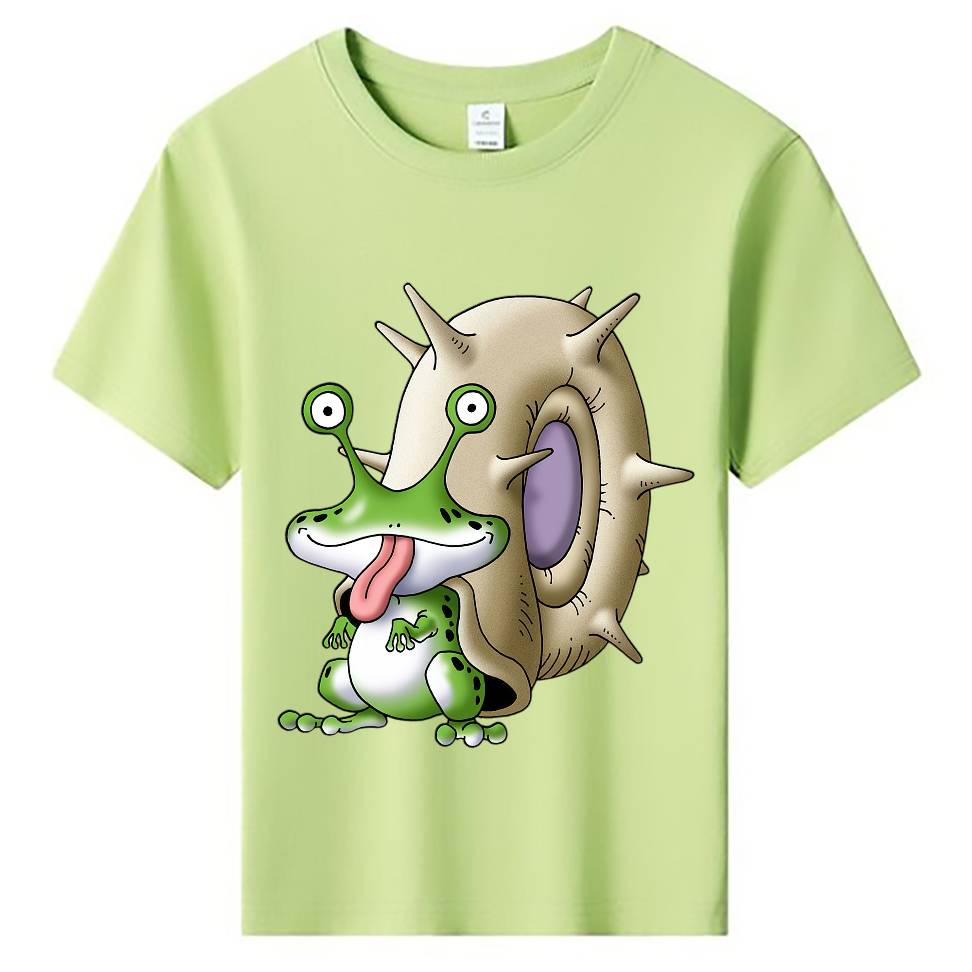 （画像用） ドラゴンクエスト Doragon Kuesuto Dragon Quest 綿100％キッズTシャツ（フロントプリント）